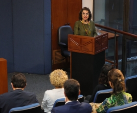 Encontro do Serviço Alemão de Intercâmbio Acadêmico com os ex-bolsistas do DF. 31/10/2025 Foto: Beto Monteiro/Ascom UnB